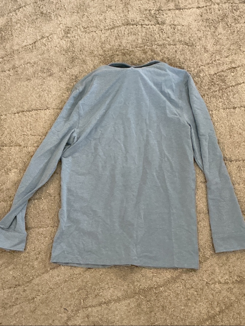 all in motion Light Blue Men's Casual Button-Down Shirt - Picture 4 of 4